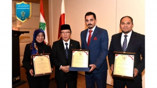 The state of Indonesia honors the president and founder of the lobby