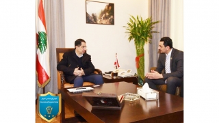 اللوبي الإقتصادي الدولي يلتقي وزير الصناعة اللبناني