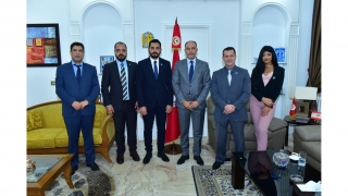 The President of the International Economic Lobby meets the Tunisian ambassador to Lebanon