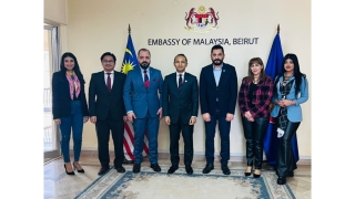 رئيس اللوبي الإقتصادي الدولي يلتقي سفير ماليزيا في لبنان