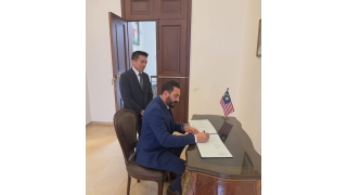 Mr. Yohan Arif Jaafar, Chargé d'Affaires of the Embassy of Malaysia's Visit